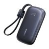 Baseus EnerFill FC21 power bank 10 000mAh 45W + LCD + odłączany kabel czarny