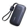 Baseus EnerFill FC21 power bank 10 000mAh 22,5W + LCD + odłączany kabel czarny