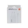 Oryginalna Ładowarka Sieciowa Xiaomi 67W QC 3.0 + kabel USB-C MiCharge Turbo 6A biała (blister)