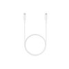 Oryginalny Kabel Samsung EP-DA705BWE USB-C / USB-C 3A PD 1m biały (bulk)