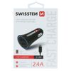 SWISSTEN Ładowarka Samochodowa 2,4A 2x USB + Kabel MicroUSB