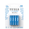 Baterie cynkowo-węglowe TESLA AAA/R03/1,5V 4szt BLUE+