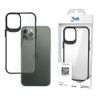 Nakładka Etui 3mk Satin Armor Case+ (czarna ramka) - iPhone 11 Pro