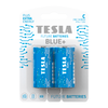 Bateria cynkowo-węglowa TESLA C/R14/1,5V 2szt BLUE+