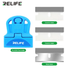 RELIFE RL-023A Uchwyt na żyletki / ostrza do usuwania kleju - zestaw