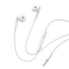 Baseus Encok HZ19 douszne słuchawki na kablu z mikrofonem mini jack 3,5mm białe