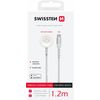 SWISSTEN Ładowarka Kabel do ładowania Apple Watch USB-C 1,2m biały