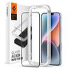 SZKŁO HARTOWANE SPIGEN ALM GLASS FC IPHONE 13 / 13 PRO / 14 / 16E BLACK