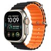 TECH-PROTECT ICONBAND PRO APPLE WATCH 8 / 9 / 10 / 11 / 12 / SE / ULTRA (44 / 45 / 46 / 49 MM) BLACK/ORANGE