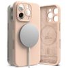 RINGKE SILICONE MAGNETIC MAGSAFE IPHONE 16 PRO PINK SAND