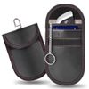 KLATKA FARADAYA TECH-PROTECT KLR100 POUCH KEYLESS RFID SIGNAL BLOCKER CASE BLACK/RED