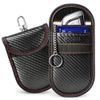 TECH-PROTECT KLR100 POUCH KEYLESS RFID SIGNAL BLOCKER CASE CARBON BLACK/RED