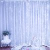 Kurtyna Ledowa (200 lampek LED) 3m x 2m COLD WHITE / ZIMNY BIAŁY