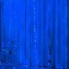 Kurtyna Ledowa (300 lampek LED) 3m x 3m BLUE / NIEBIESKI