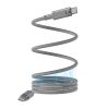 Yesido magnetyczny Kabel CA172C 60W Type-C - Type-C 1m 3A, GRAY / SZARY