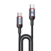 Yesido Kabel CA181 60W Type-C - Type-C 1.2m 3A, BLACK / CZARNY