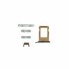 OEM SIM Tray + Power & Volume & Mute Buttons (5 pcs/Set) for iPhone 11 Pro Max gold