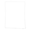 Plastic frame for iPad 2 white