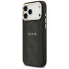 GUESS futerał do IPHONE 17 Pro Max kompatybilny z MagSafe GUHMP17XPG4SEMCK (PU W/ 4G Stripe) czarny