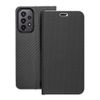 Etui z klapką na Samsung A23 5G Luna Book Carbon czarne
