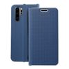 Etui z klapką na Huawei P30 PRO Luna Book Carbon niebieskie