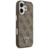 GUESS futerał do IPHONE 17 kompatybilny z MagSafe GUHMP17SP4TSRCMW (PU 4G W/Triangle Logo SL) brązowy