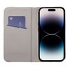 Etui z klapką na iPhone 17 PRO / 18 PRO Smart Magneto burgundowe