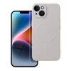 Futerał do iPhone 14 Silicone Mag Cover zgodny z MagSafe biały