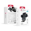 Uchwyt na telefon do samochodu indukcyjny Forcell F-Grip Grand F-24 15W do kratki srebrny
