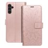 Etui z klapką na Samsung A13 5G / A04S Mezzo Book mandala złoto-różowe