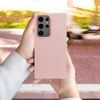 Etui na Samsung A57 5G Frame pudrowy róż