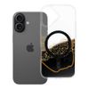 Etui na iPhone 17 Golden zgodne z MagSafe czarne