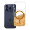 Etui na iPhone 17 Pro / 18 Pro (low camera edge) Golden zgodne z MagSafe złote