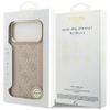 GUESS futerał do IPHONE 17 Pro Max kompatybilny z MagSafe GUHMP17XPG4SEMCP (PU W/ 4G Stripe) różowy