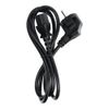 Kabel zasilający do komputera PC / drukarka / monitor 230V 16A 1,5 m czarny