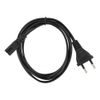 Kabel zasilający radiowy (2pin) 1,5 m czarny