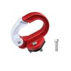 Hak uchwyt na zakupy do roweru / hulajnogi aluminiowy FS365-006 czerwono biały