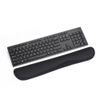 Podkładka pod nadgarstki do klawiatury ergonomiczna 460 x 85 x 25 mm czarna
