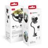 Uchwyt na telefon do samochodu uniwersalny Forcell F-Grip Oval 27 cm do szyby / deski / kratki czarny