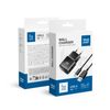 Ładowarka sieciowa do telefonu Blue Star USB A 2A 10W + kabel USB A do USB C TFK-TC-1100B czarna