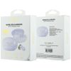 Sluchawki bezprzewodowe douszne OWS Guess Metalic Finish Electropated Parts Classic Logo fioletowe
