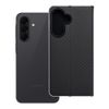 Etui z klapką na Samsung A37 5G Luna Book Carbon czarne