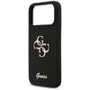GUESS futerał do IPHONE 17 Pro Max GUHCP17XSC4GSMK (Silicone W/ Big 4G Script) czarny