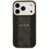 GUESS futerał do IPHONE 17 Pro kompatybilny z MagSafe GUHMP17LPG4SEMCK (PU W/ 4G Stripe) czarny