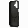 GUESS futerał do IPHONE 17 kompatybilny z MagSafe GUHMP17SPSDTSCMK (PU W/ Triangle Logo) czarny
