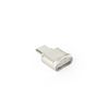 Czytnik kart pamięci MicroSD Typ C srebrny