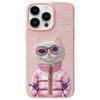 NIMMY futerał COOL&CUTE 2.0 Cat do IPHONE 15 Pro różowy