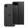 Etui z klapką na iPhone 16e (SE 4 2025) Luna Book Gold czarne