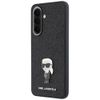 KARL LAGERFELD futerał do SAMSUNG A37 KLHCSA37GKNPSK (Fixed Glitter Ikonik Logo Metal Pin) czarny