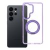 Etui na Samsung S26 Ultra Frame Circle Stand zgodne z MagSafe fioletowe
